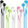 Jogteg Earbuds Headphones with Microphone Pack of 5 1