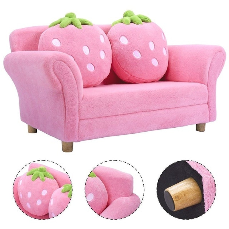 Strawberry Armrest Chair 2