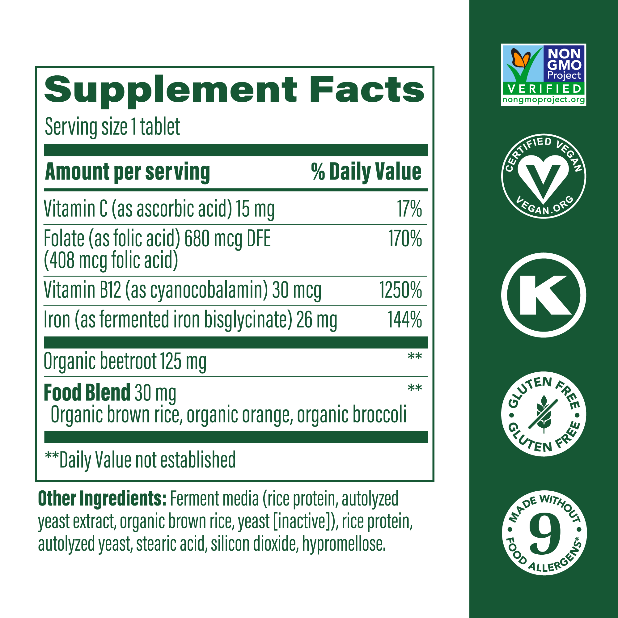 Blood Builder Iron Supplement 2