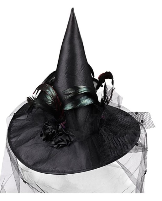 Women's Deluxe Witch Hat 1