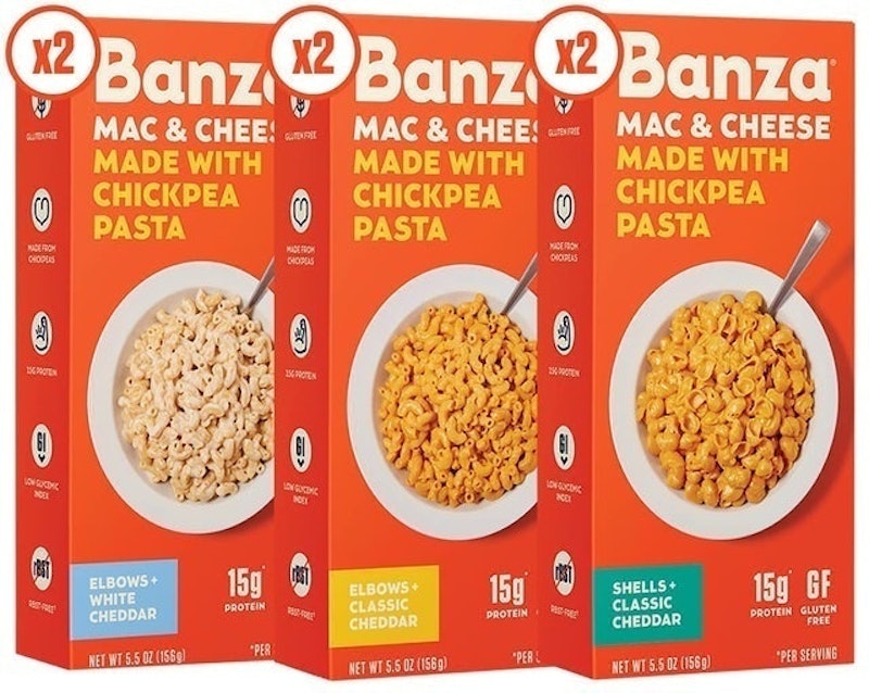 Chickpea Mac and Cheese Variety Pack 1