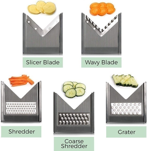 Multi Blade Adjustable Mandoline Slicer 2