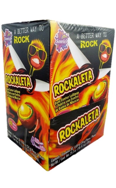 Rokaleta Gum Center Lollipop  1