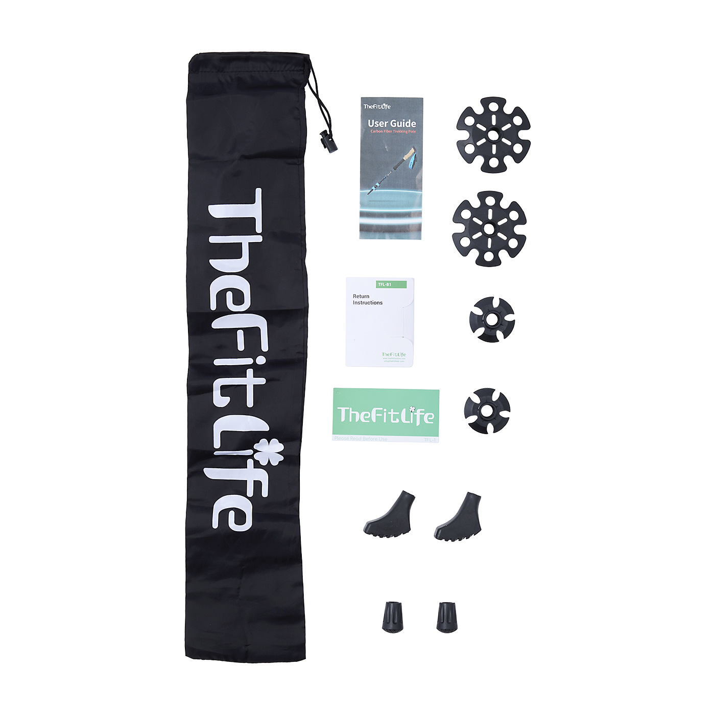 Carbon Fiber Trekking Poles  8