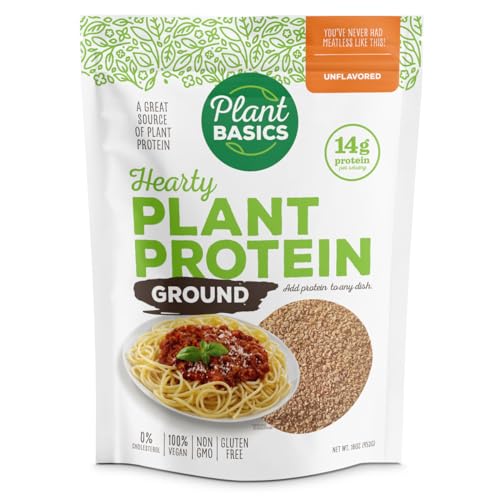 Hearty Plant Protein - Unflavored Ground 1