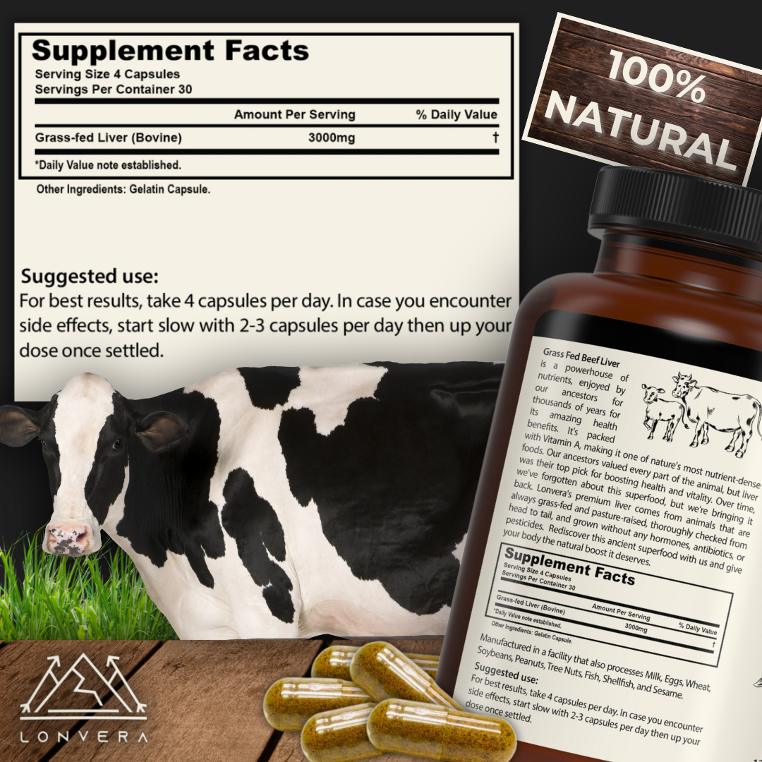 Grassfed Beef Liver Capsules 2
