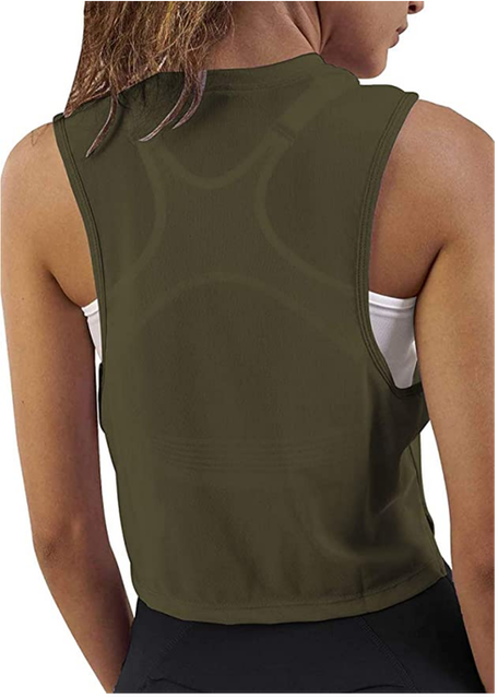 Crop Top Workout Shirt 2