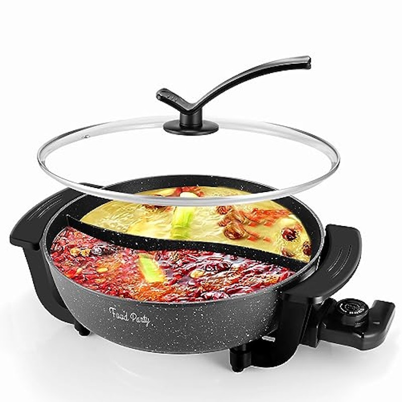 Electric Hot Pot with Divider 1