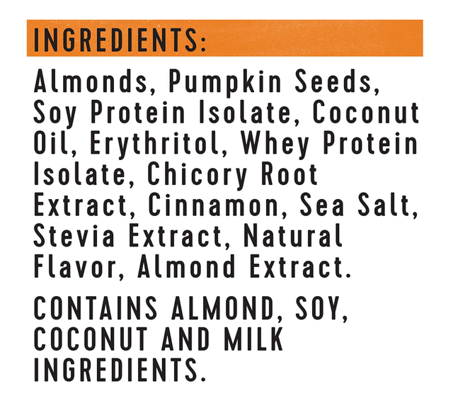 Keto-friendly Crunchy Bar 2