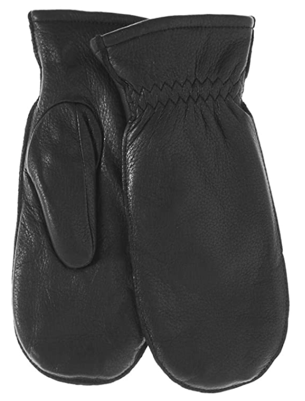 Snowfall Deerskin Mittens 1