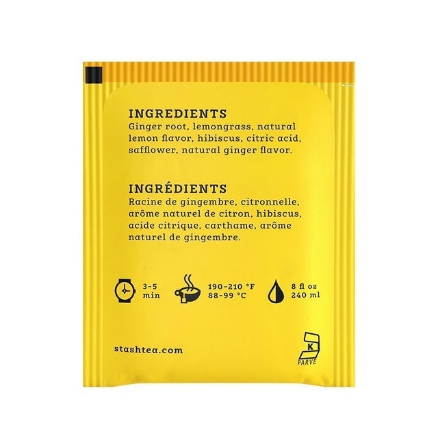 Lemon Ginger Herbal Tea 2