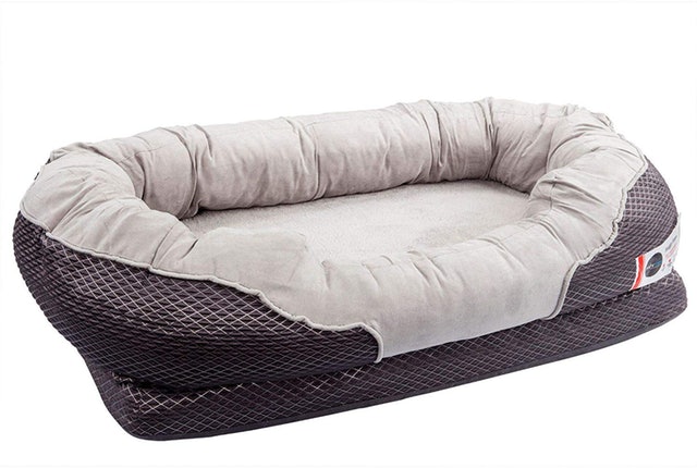 Gray Orthopedic Dog Bed  1