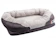 BarksBar Gray Orthopedic Dog Bed 1