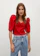 Mango Puff Sleeves Blouse 1