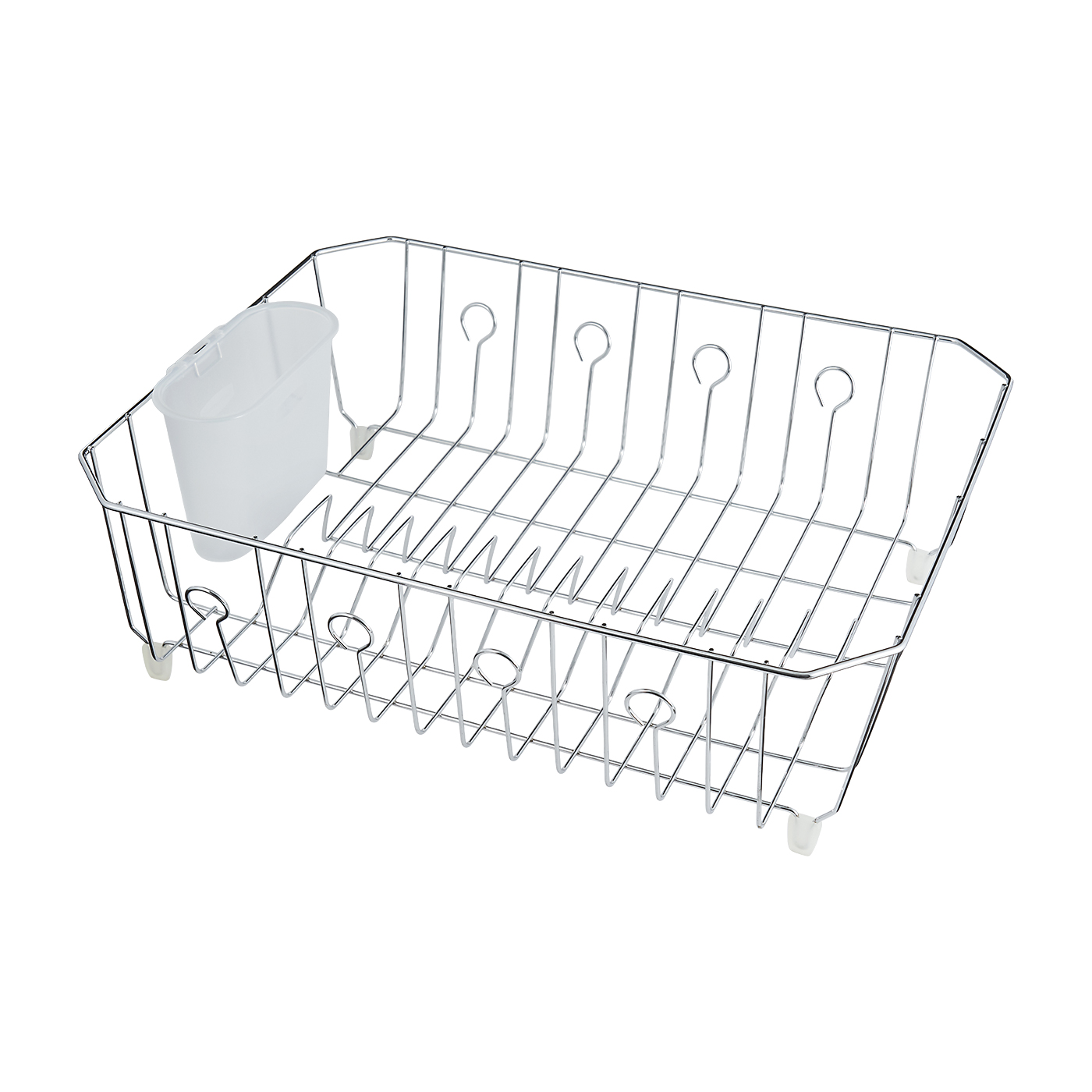 Dish Rack with Utensil Holder for Kitchen Countertop 1
