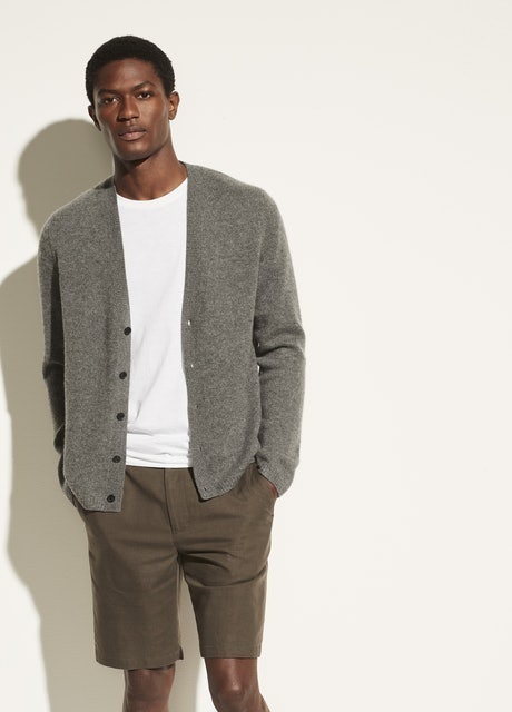 Plush Cashmere Cardigan 1