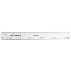 Non-Shatter Clear Ruler