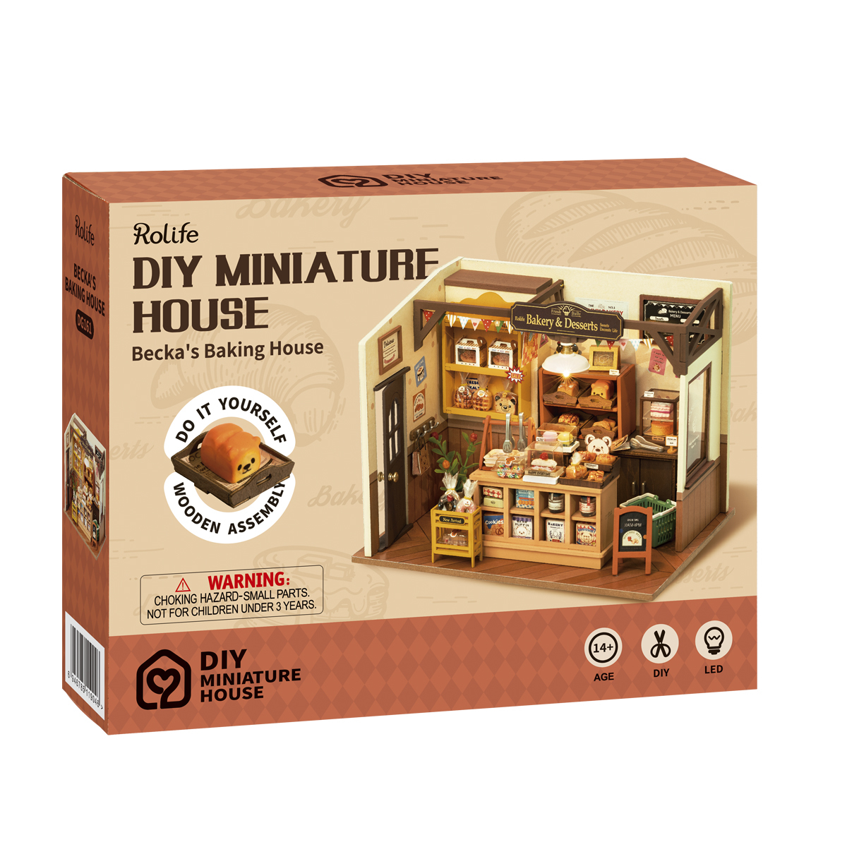 DIY Miniature House - Becka’s Baking House  3