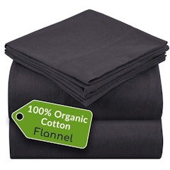 100% Organic Cotton Flannel Sheet Set