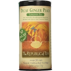The Republic Of Tea Decaf Ginger Peach Black Tea