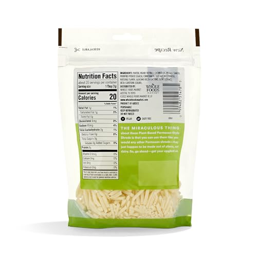 Non Dairy Parmesan Style Shreds 2