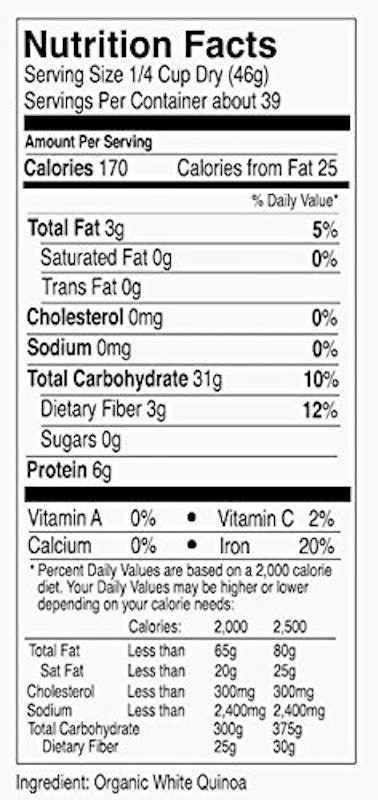 Organic White Quinoa 3
