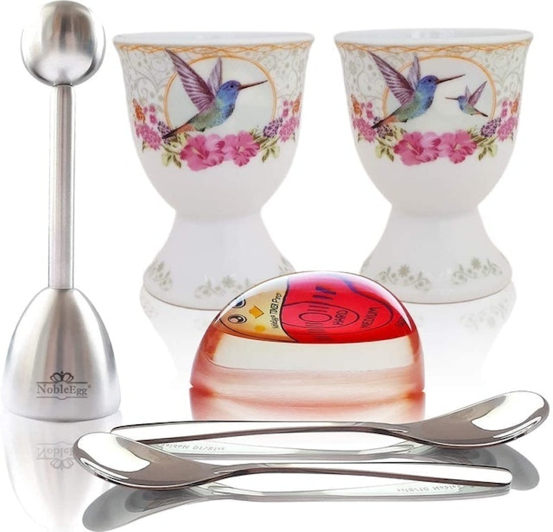 Premium Egg Cup Set for Soft Boiled Eggs 1