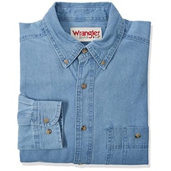 Men's Denim Button Down Shirt