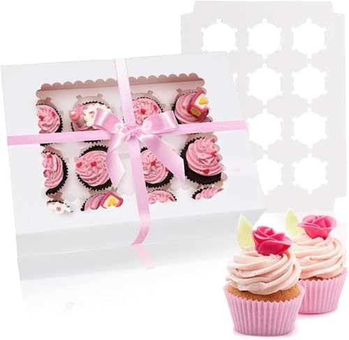 6 Pack Cupcake Boxes 1
