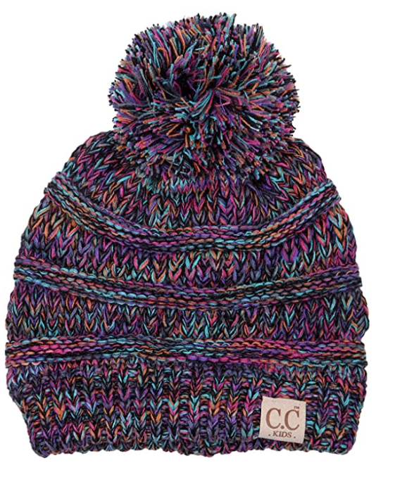 Children's Pom Winter Hat 1