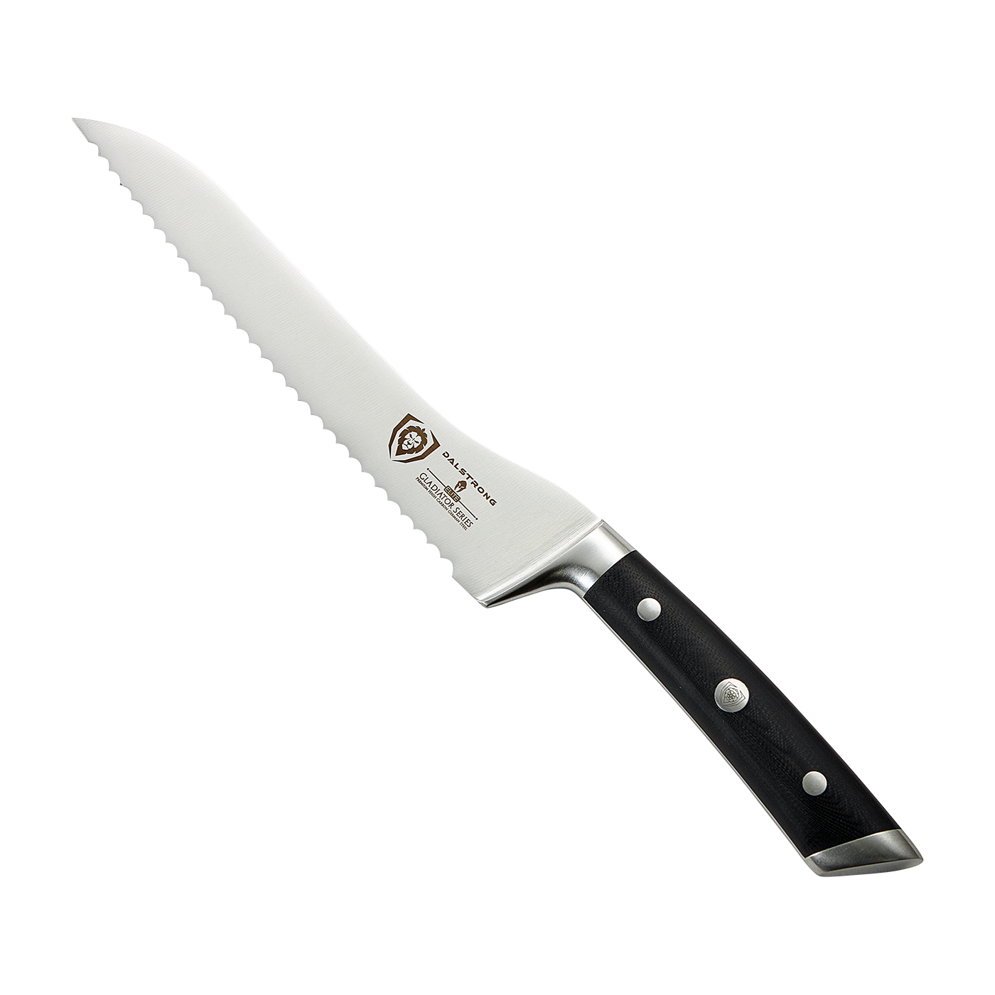 Gladiator Series serrated offset bread knife 1