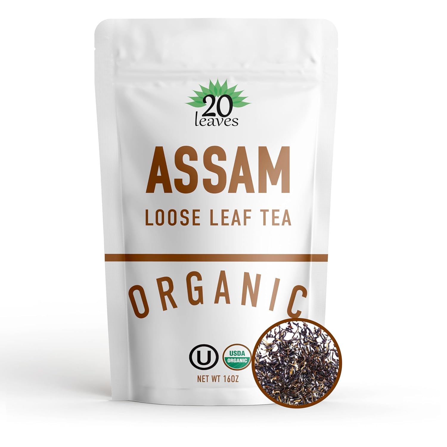 Assam Loose Leaf Black Tea - 100% Certified Organic  1