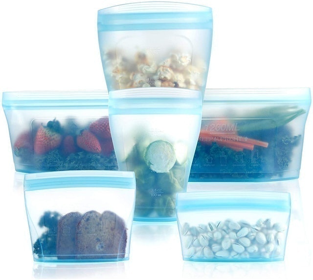 Reusable Food Silicone Bags 1