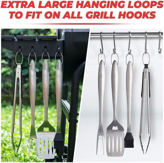 Heavy-Duty Grilling Tools Set 3