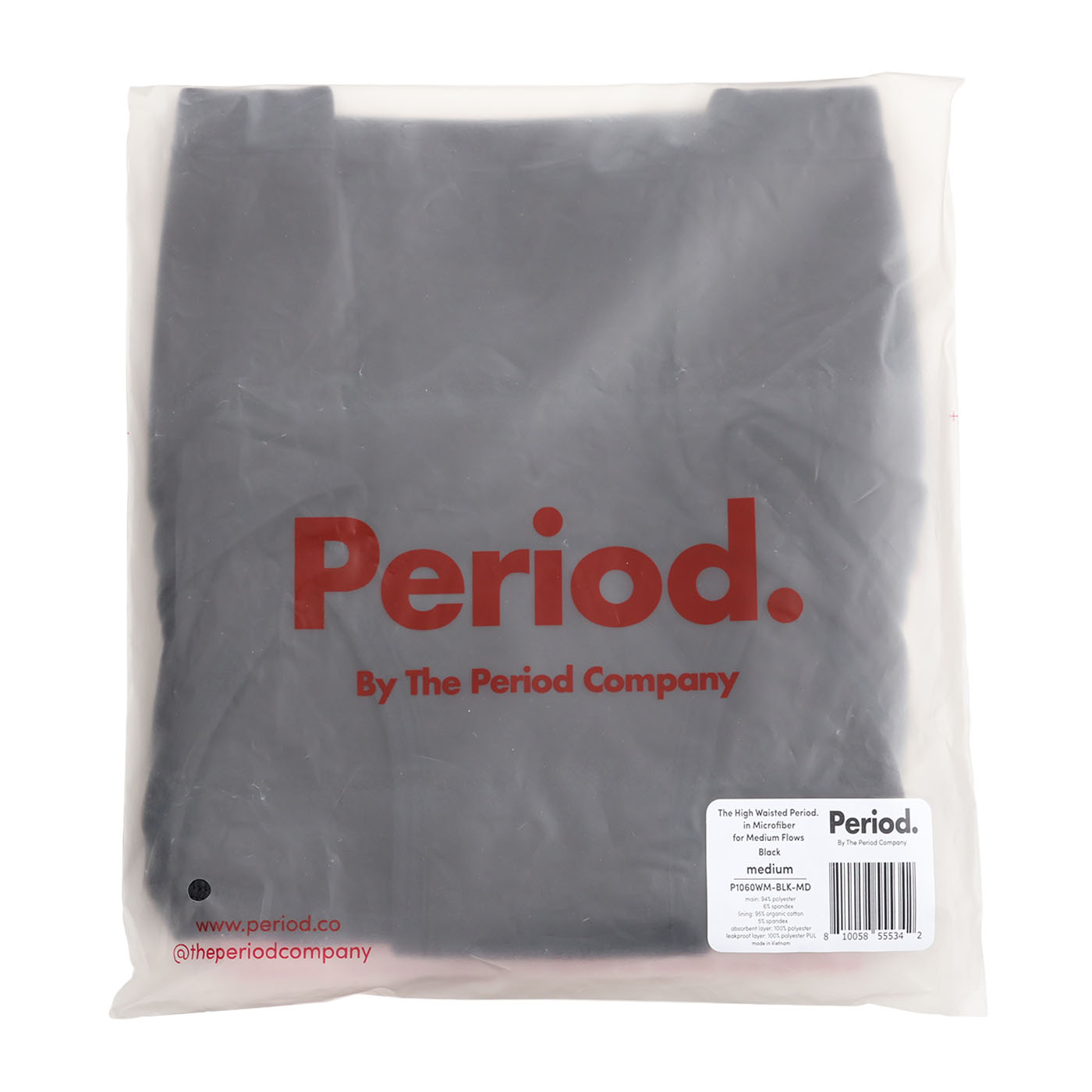 The High Waisted Period in Microfiber For Medium Flows 5