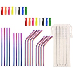 Short Metal Straws Cocktail Straws