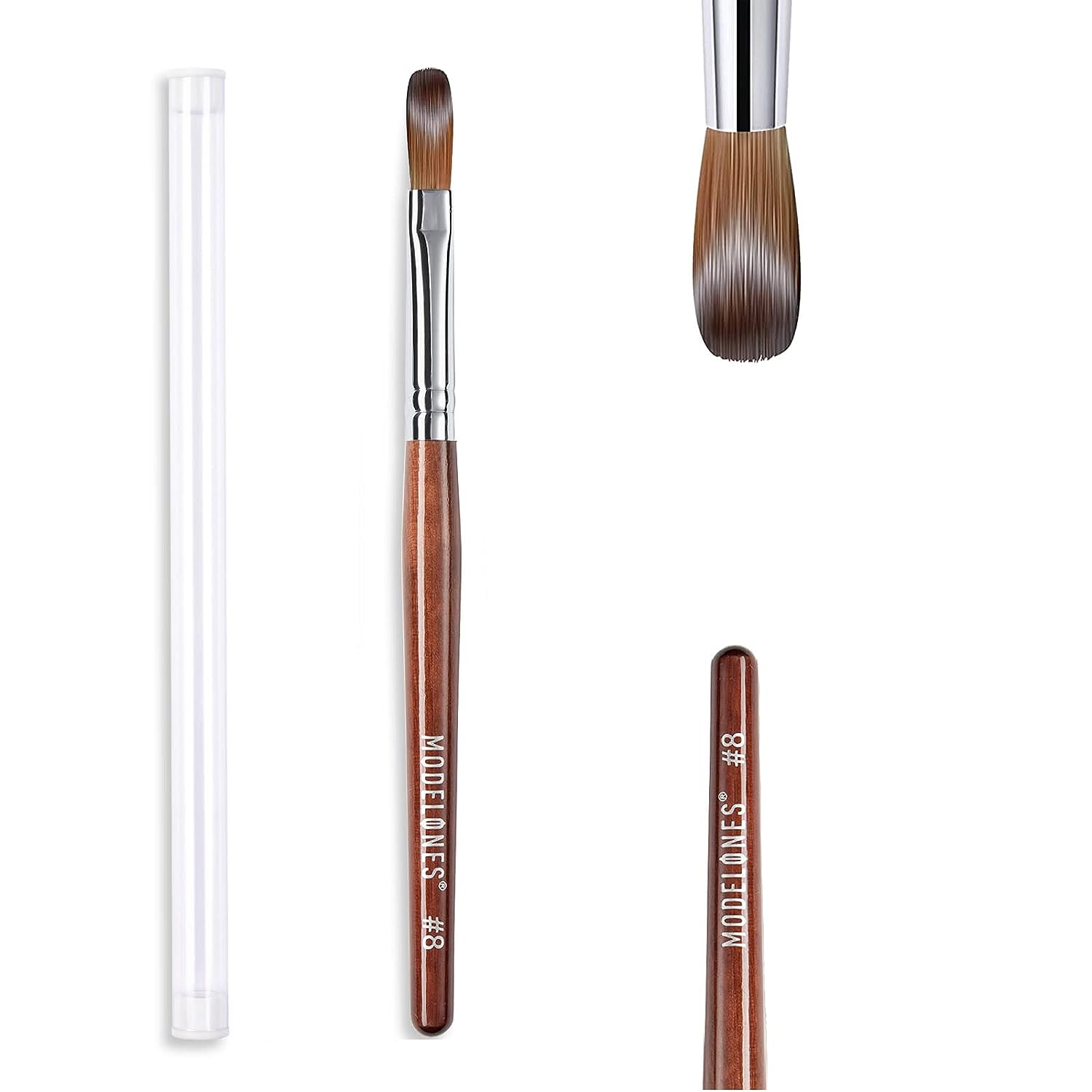 Acrylic Nail Brush 100% Pure Kolinsky Hair  1