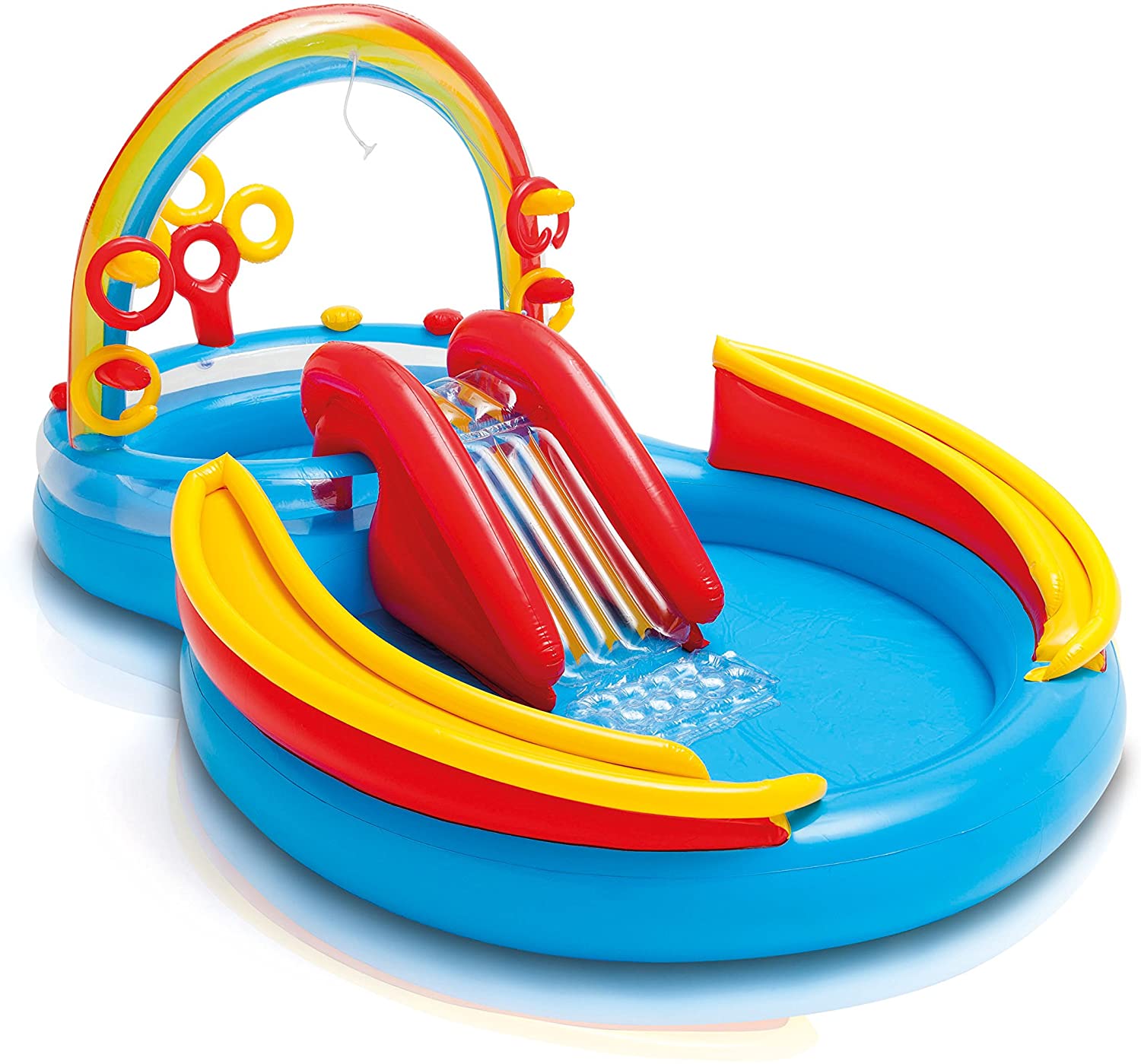 Rainbow Ring Inflatable Play Center 1