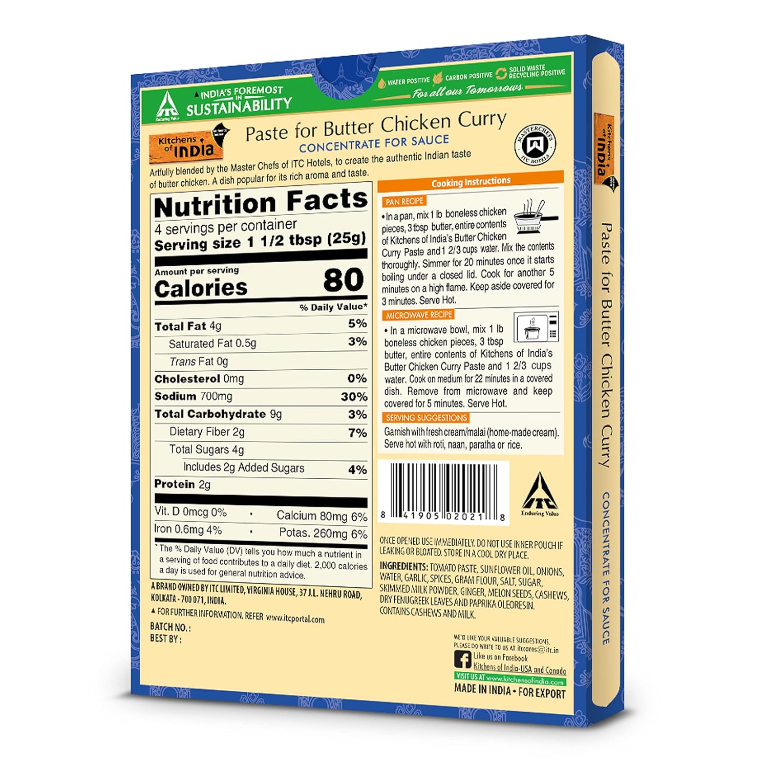 Paste for Butter Chicken Curry 2