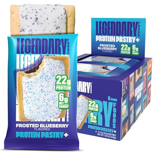 Frosted Bluberry Protein Pastry 1