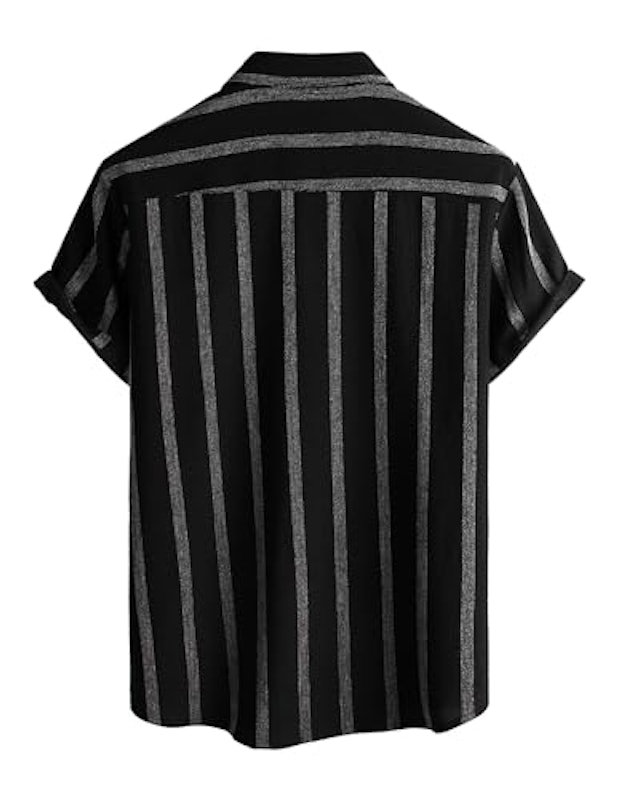 Mens Summer Striped Shirt 2