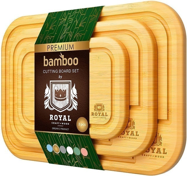 Extra Large Bamboo Cutting Board 1