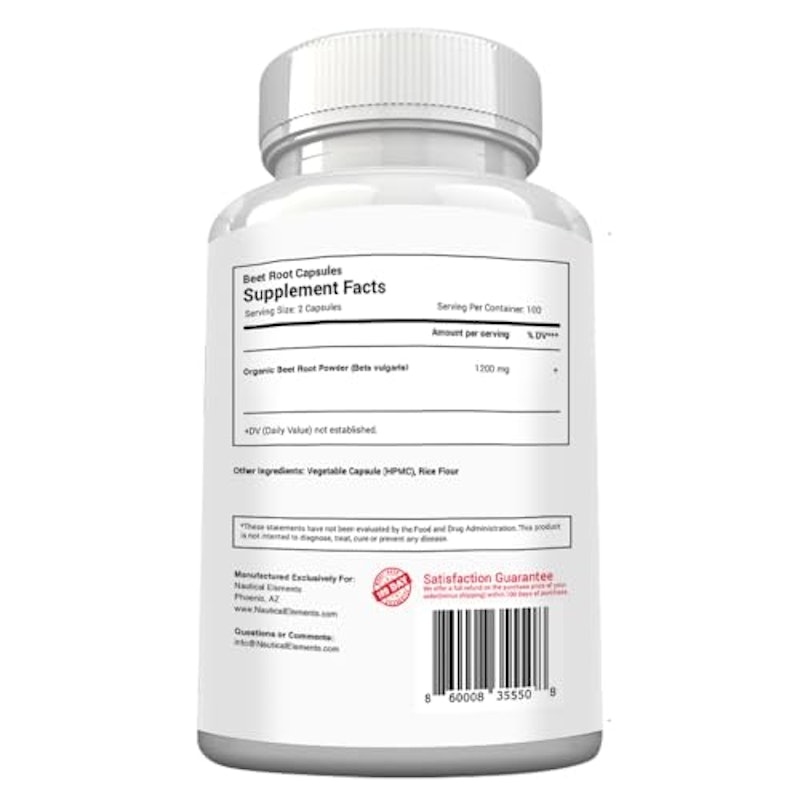 Organic Beet Root Capsules 2