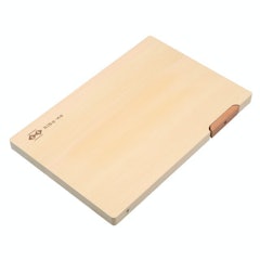 Aomori Hiba Lightweight Cutting Board with Stand M