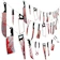 Moon Boat 3 Set Bloody Garland Banner 1