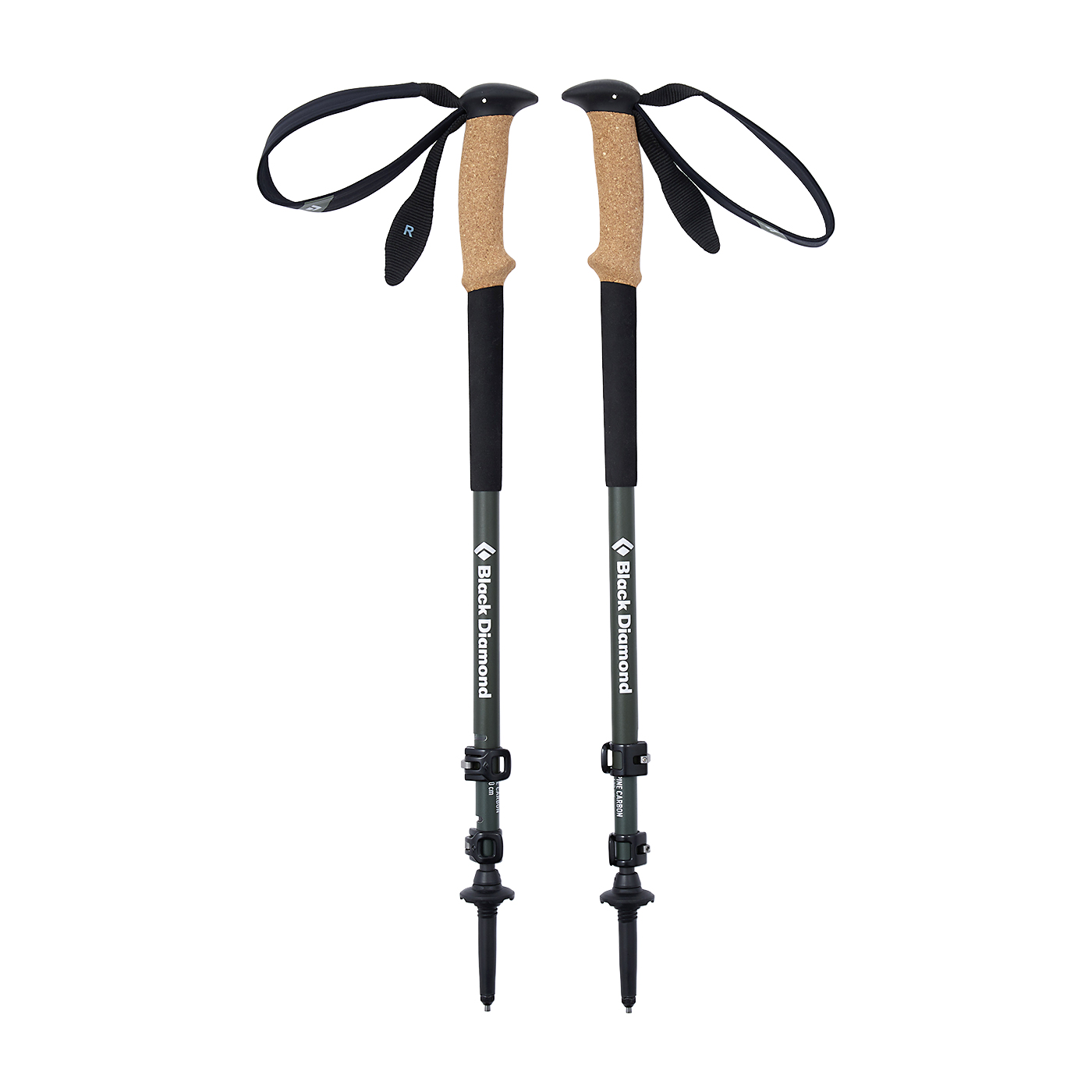 Alpine Carbon Cork Trekking Poles 2
