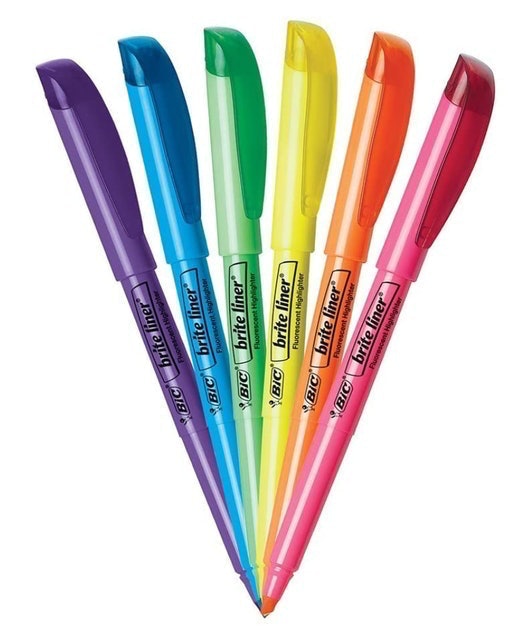 10 Best Highlighter Pens in 2022 (Sharpie, BIC, and More) 1