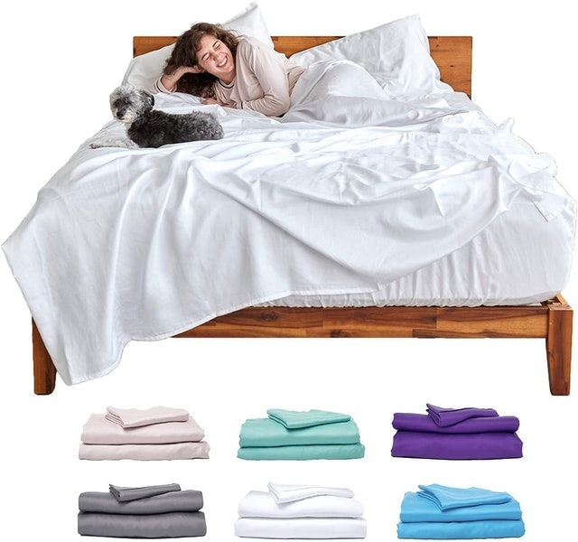 100% Eucalyptus Lyocell Sheet Set 1