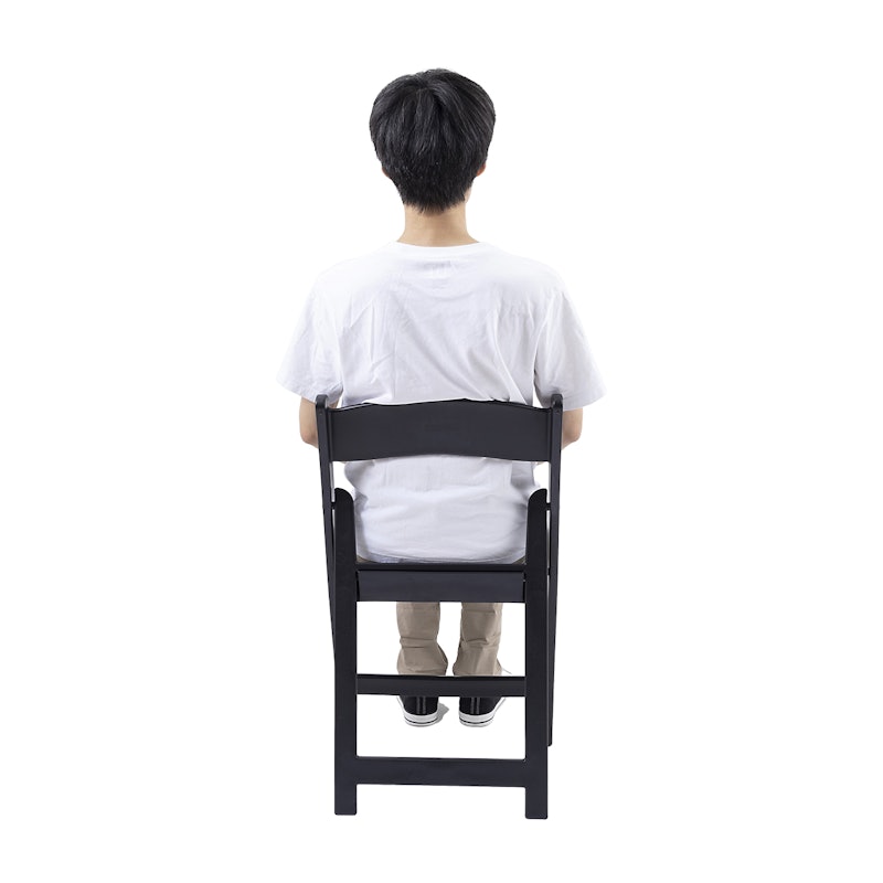Wood Folding Chair, 2 Pack 9