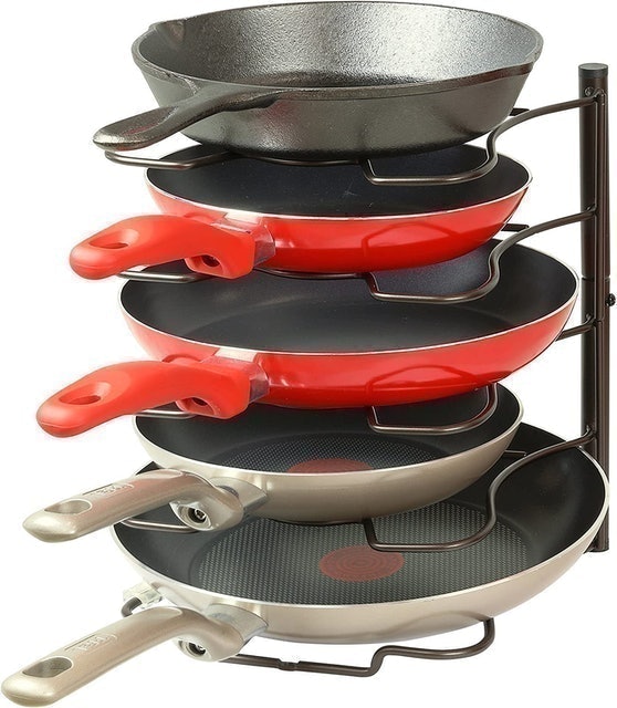 Pan and Pot Lid Organizer Rack 1